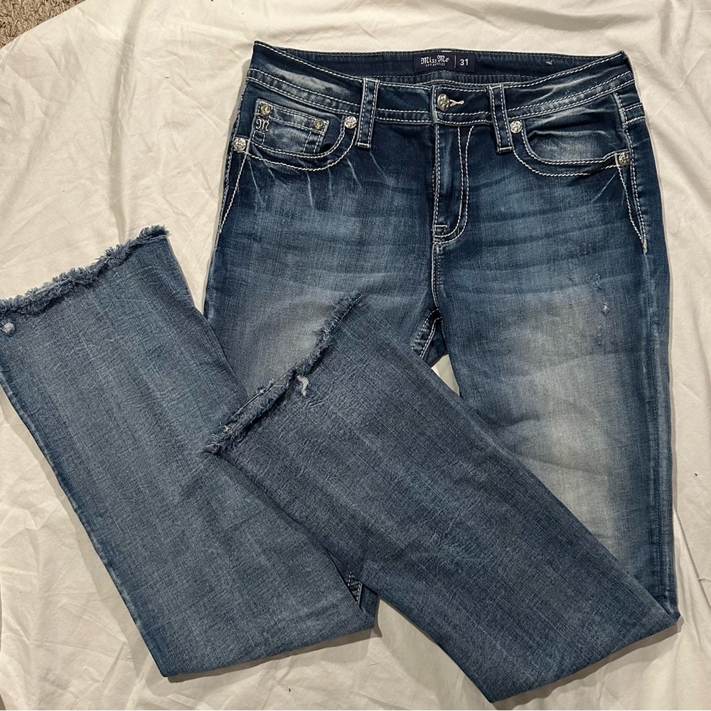 Miss Me Jeans, Boot Cut, Size 31. (11/12) Excellent Used Condition.